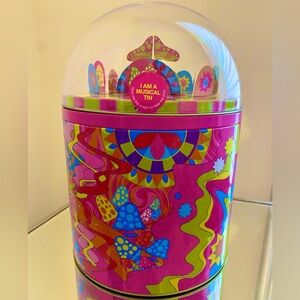 Lush Tin LUSH Magical Musical Tin LUSH Pink Design Tin Limited Edition Organizer